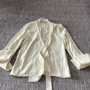 Beautiful ivory ALEXIE blouse